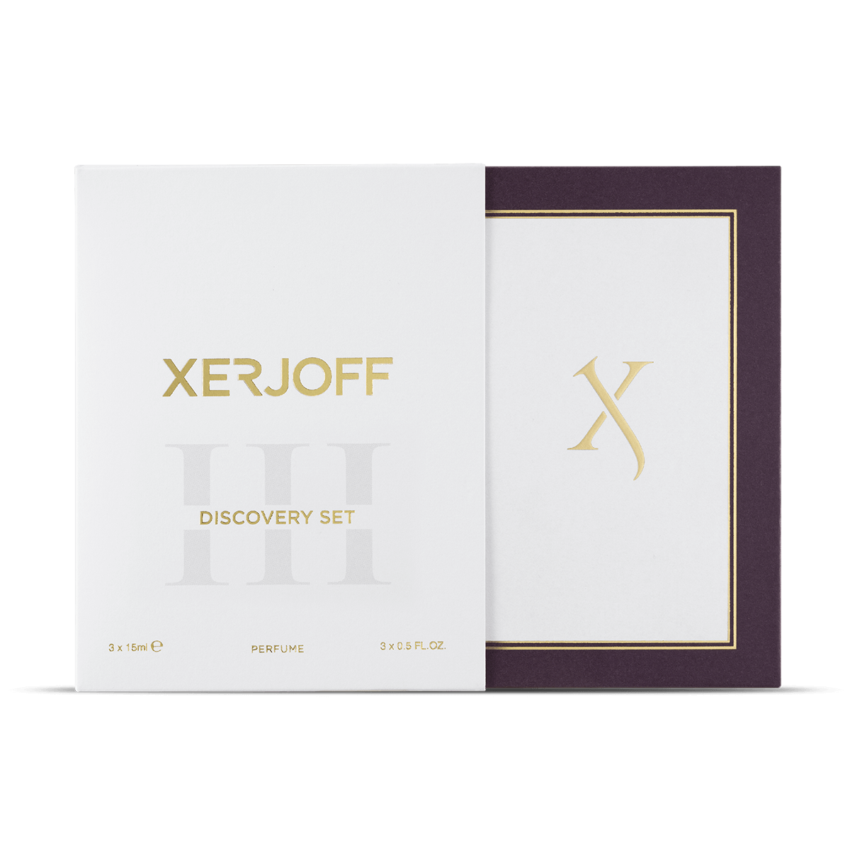 Xerjoff Discovery Set III Naxos, Alexandria II, Golden Dallah 3x15 ml.