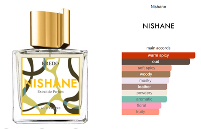 Kredo Nishane Extrait de Parfum Duftprøve 2ml
