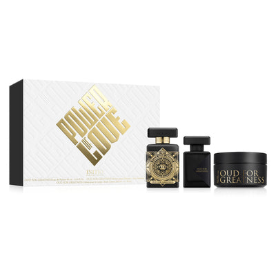 Oud For Greatness Initio Christmas Set 2025 90ml + 50ml + 200ml Parfyme Sett