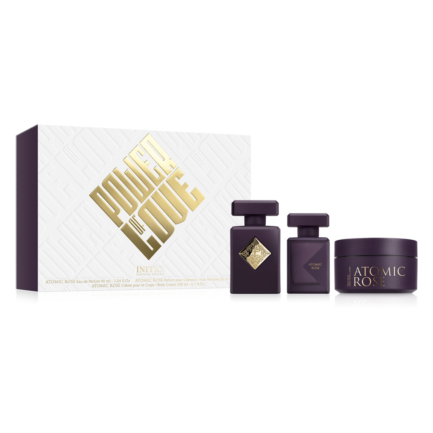 Atomic Rose Initio Christmas Set 2025 90ml + 50ml + 200ml Parfyme Sett