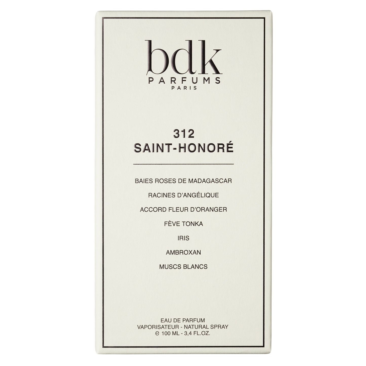 312 Saint-Honoré BDK Parfums Eau de Parfum