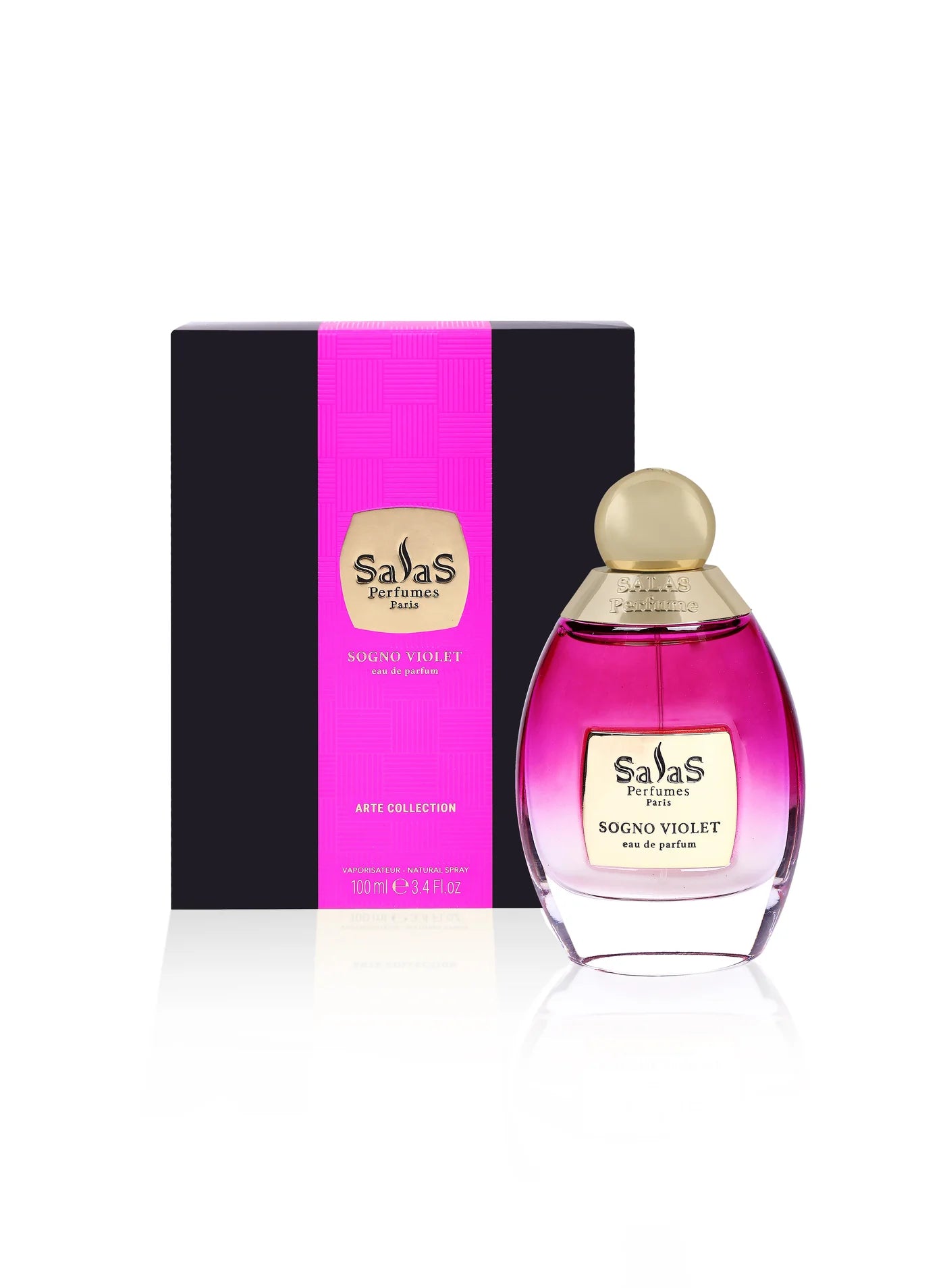 Sogno Violet Refill Bottle Salas Eau de Parfum 100ml