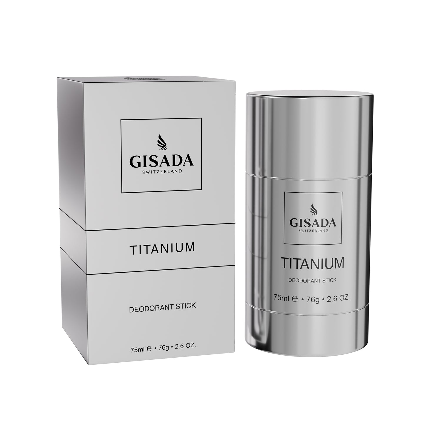 Gisada Titanium Deodorant Stick 75ml