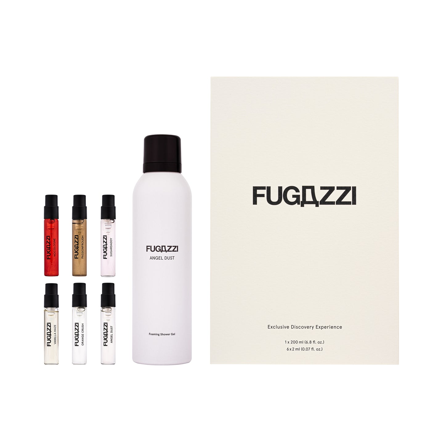 Fugazzi Bestseller Set 6 x 2ml + Body Foam 200ml