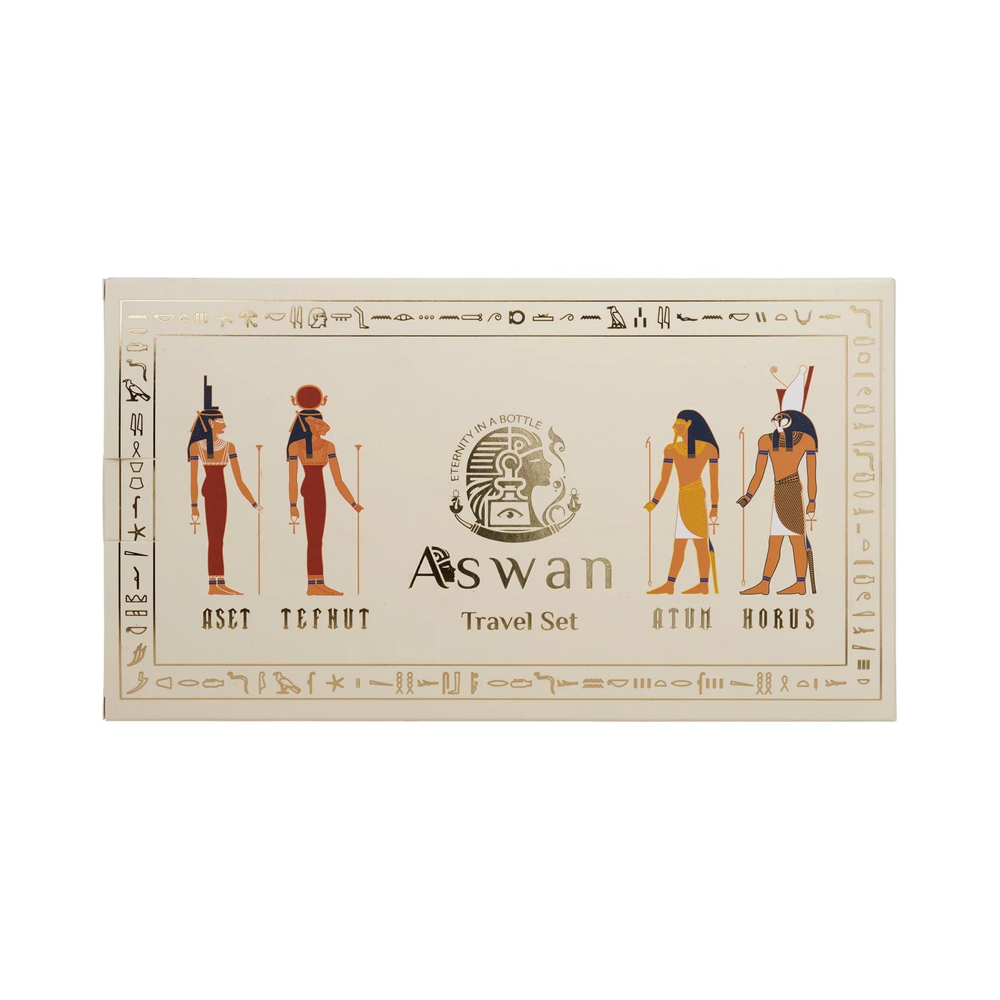 Aswan Travel Set – Aset • Tefnut • Atum • Horus 4 × 15ml