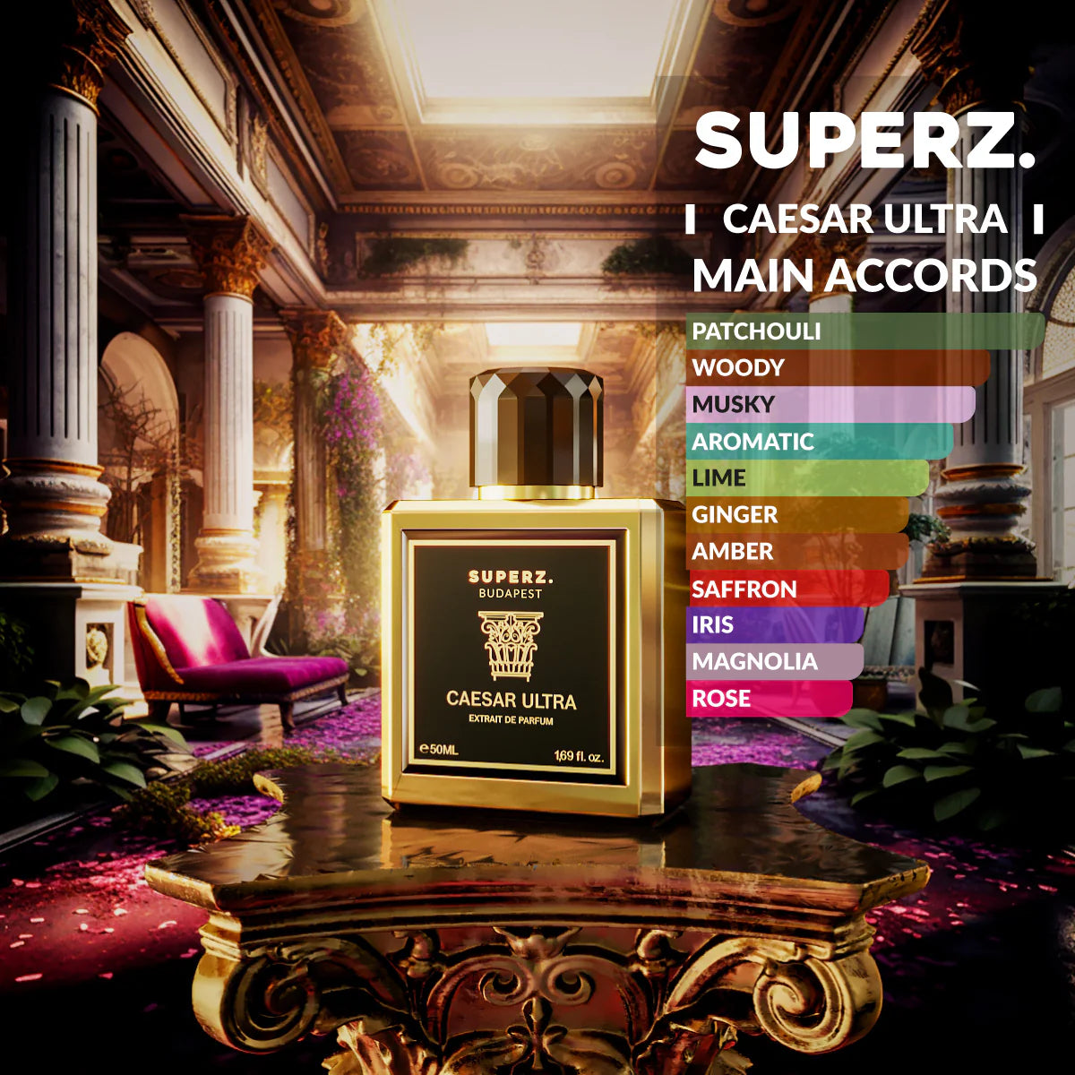 Caesar Ultra Superz Extrait de Parfum 50ml