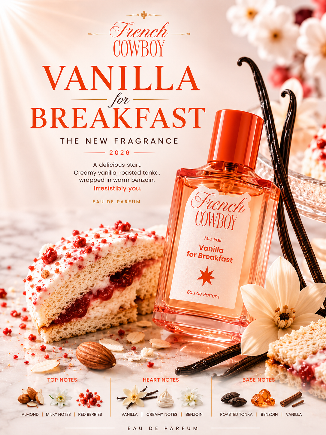 Vanilla for Breakfast French Cowboy Eau de Parfum Sample