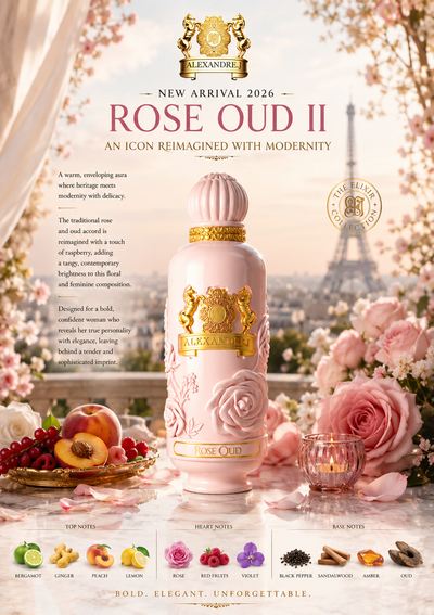 Rose Oud II Elixir Alexandre.J Eau de Parfum 100ml