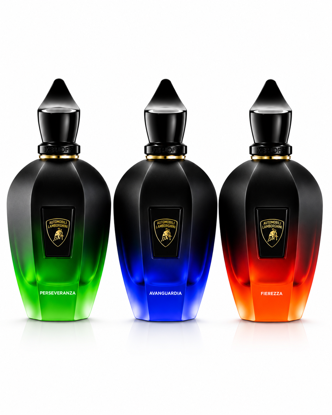 Xerjoff × Lamborghini Collection – Avanguardia, Fierezza & Perseveranza 3x100ml