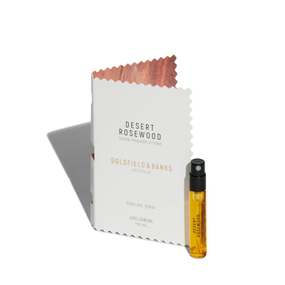 Desert Rosewood Goldfield & Banks Parfum Sample 2ml