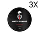 Tuxedo Matt Hårpomade Vannbasert 3x100g