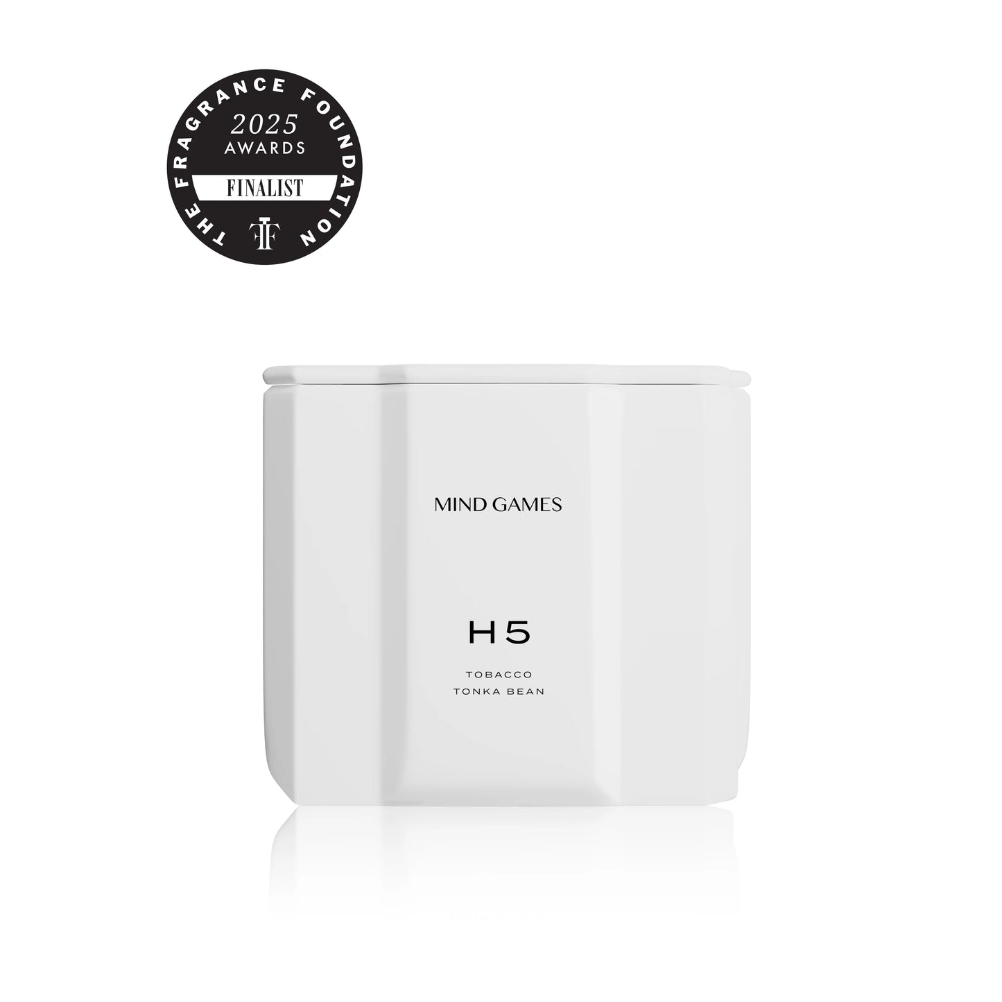 Mind Games H5 White Queen Tobacco Tonka Bean 10oz Luxury Candle 283g