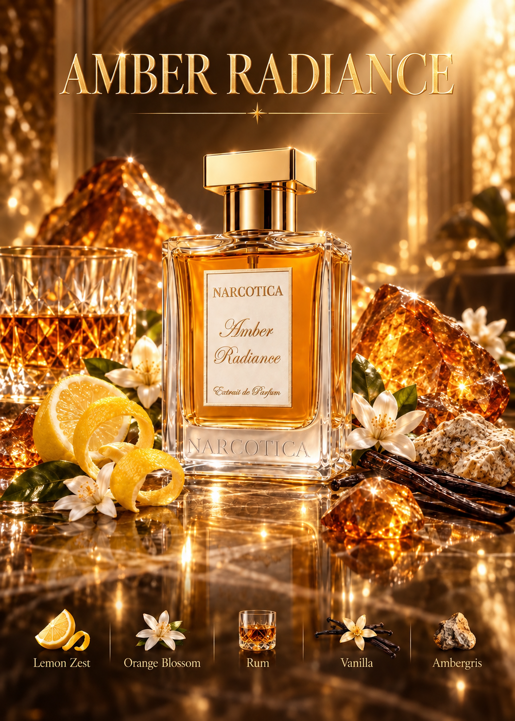 Amber Radiance Narcotica Extrait De Parfum 100ml