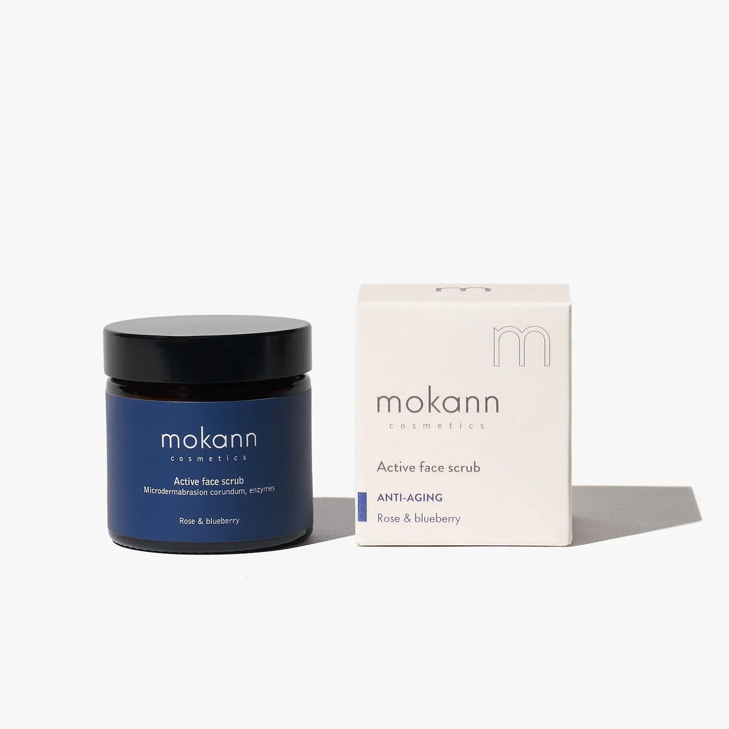 Mokann Rose & Blueberry Active Face Scrub 60 ml