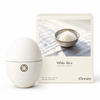 White Rice d`Annam Egg Candle 250g