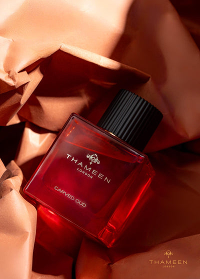 Red Carved Oud Thameen Limited Edition Extrait de Parfum 100ml