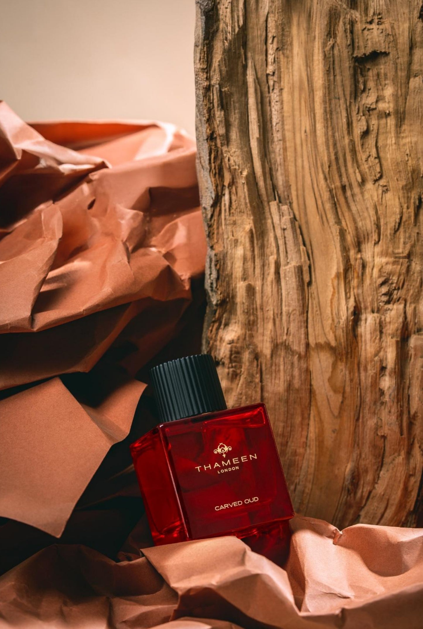 Red Carved Oud Thameen Limited Edition Extrait de Parfum 100ml