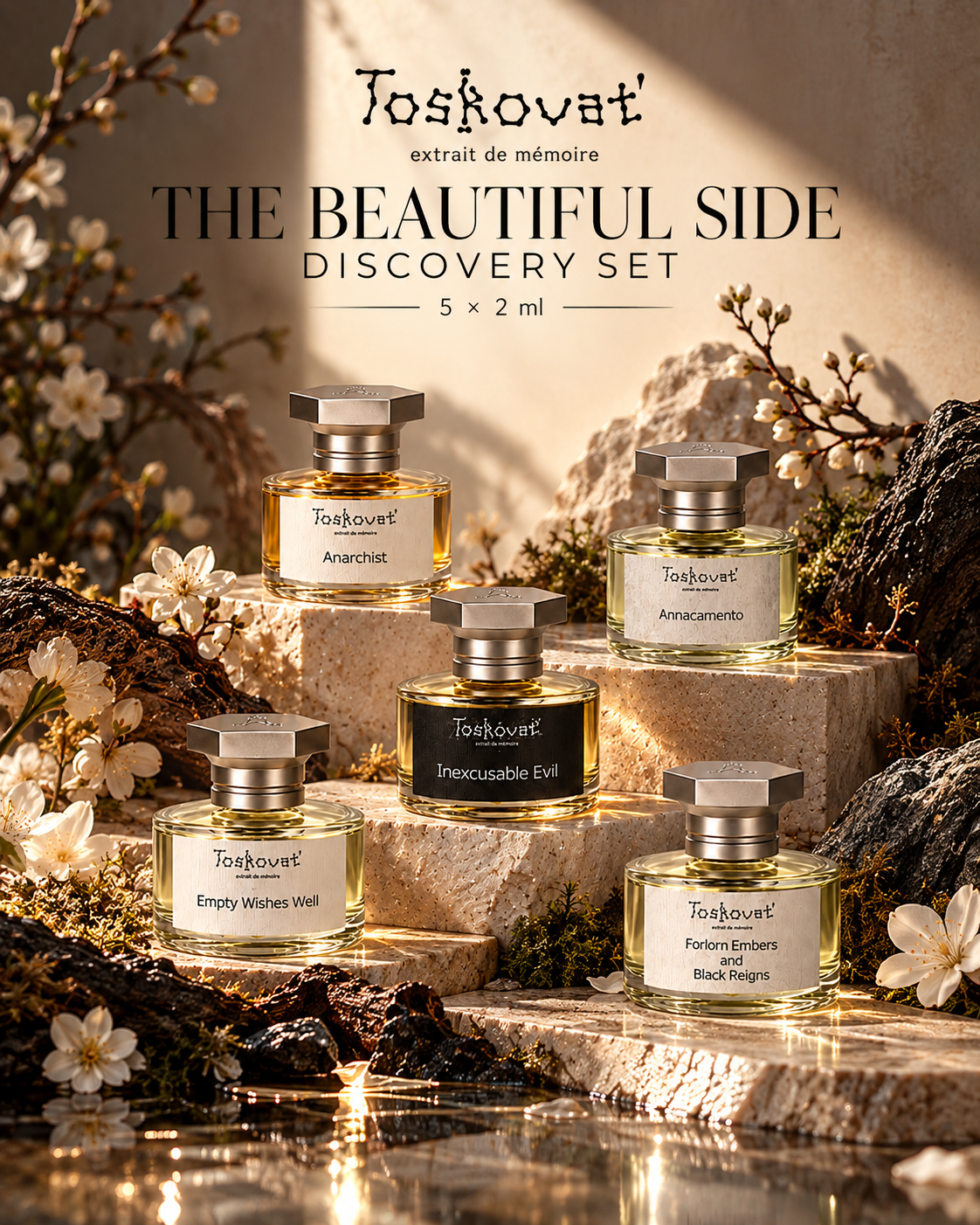 Toskovat The Beautiful Side Discovery Set 5 × 2ml