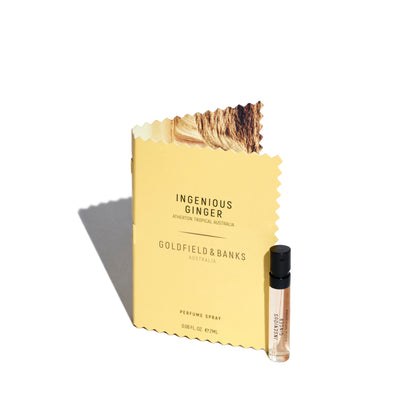 Ingenious Ginger Goldfield & Banks Parfum Sample 2ml