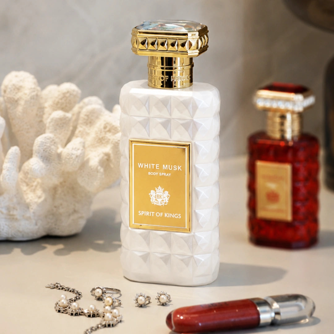 White Musk Body Spray Spirit of Kings 250ml