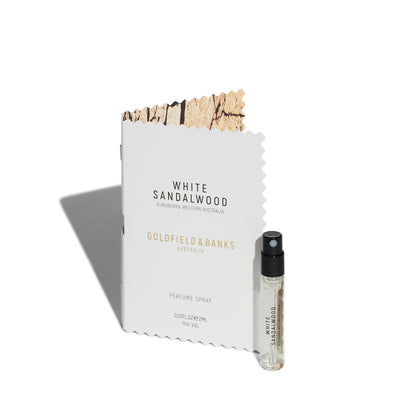 White Sandalwood Goldfield & Banks Parfum Sample 2ml