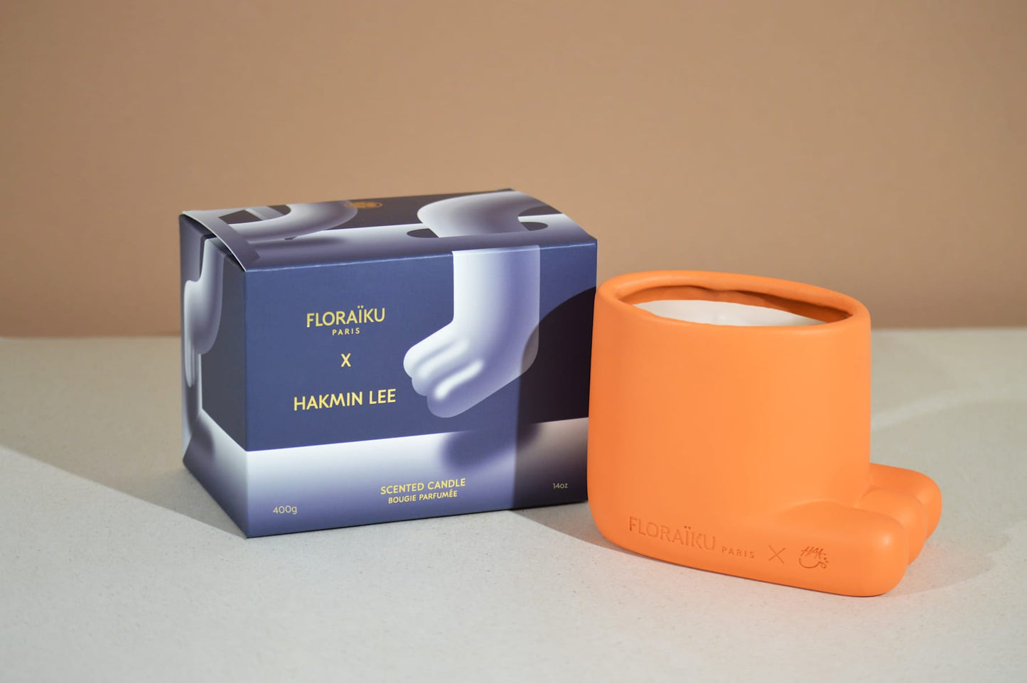 Floraïku × Hakmin Lee Green Tea Scented Candle  400g