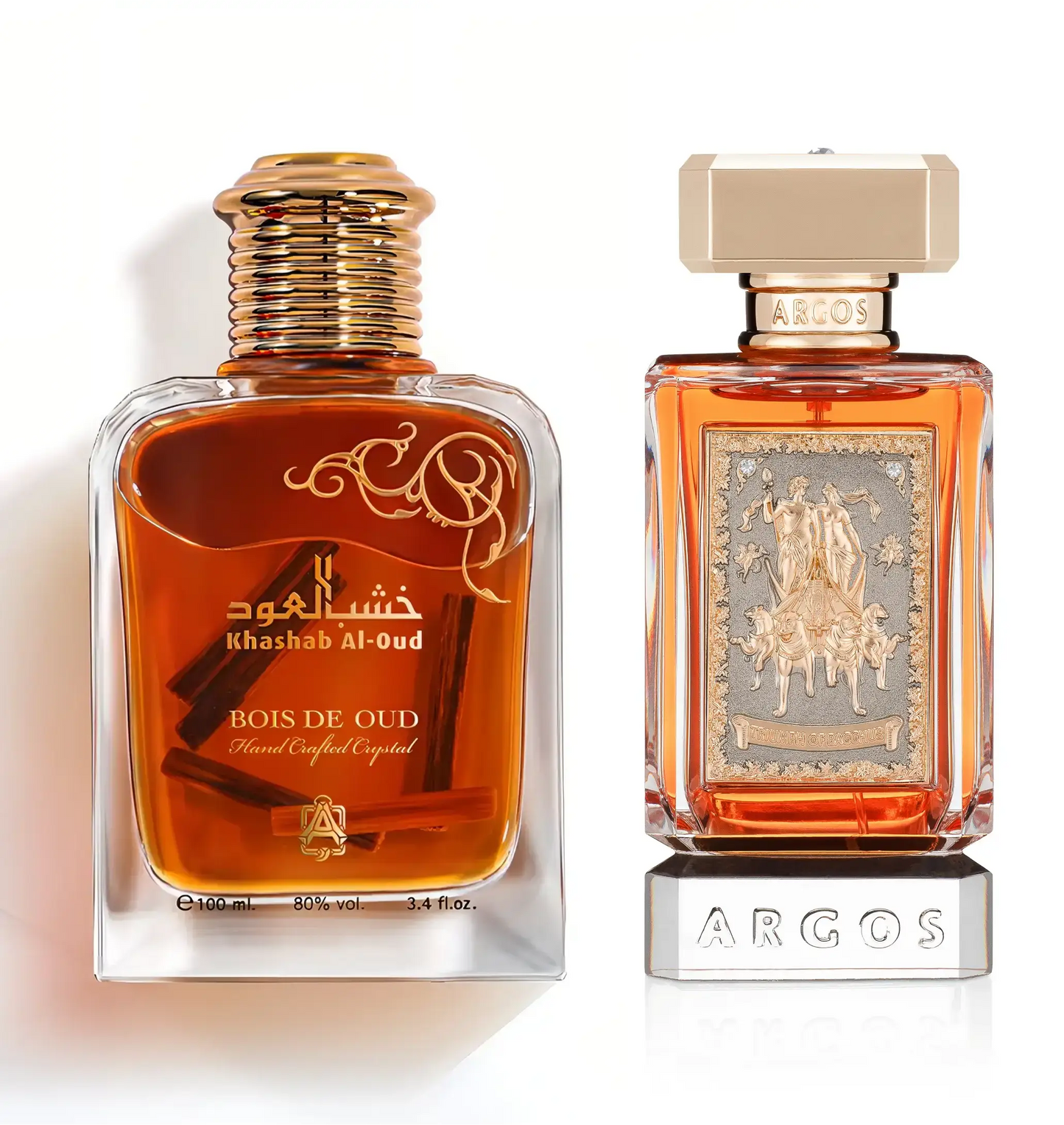 Triumph of Bacchus Argos & Bois De Oud (Khashab Al-Oud) Eau de Parfum 2×100ml