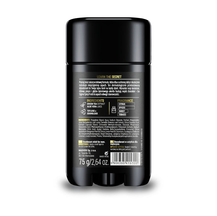 Masveri Spicy Fruits 48h Deodorant Gel Stick 75g