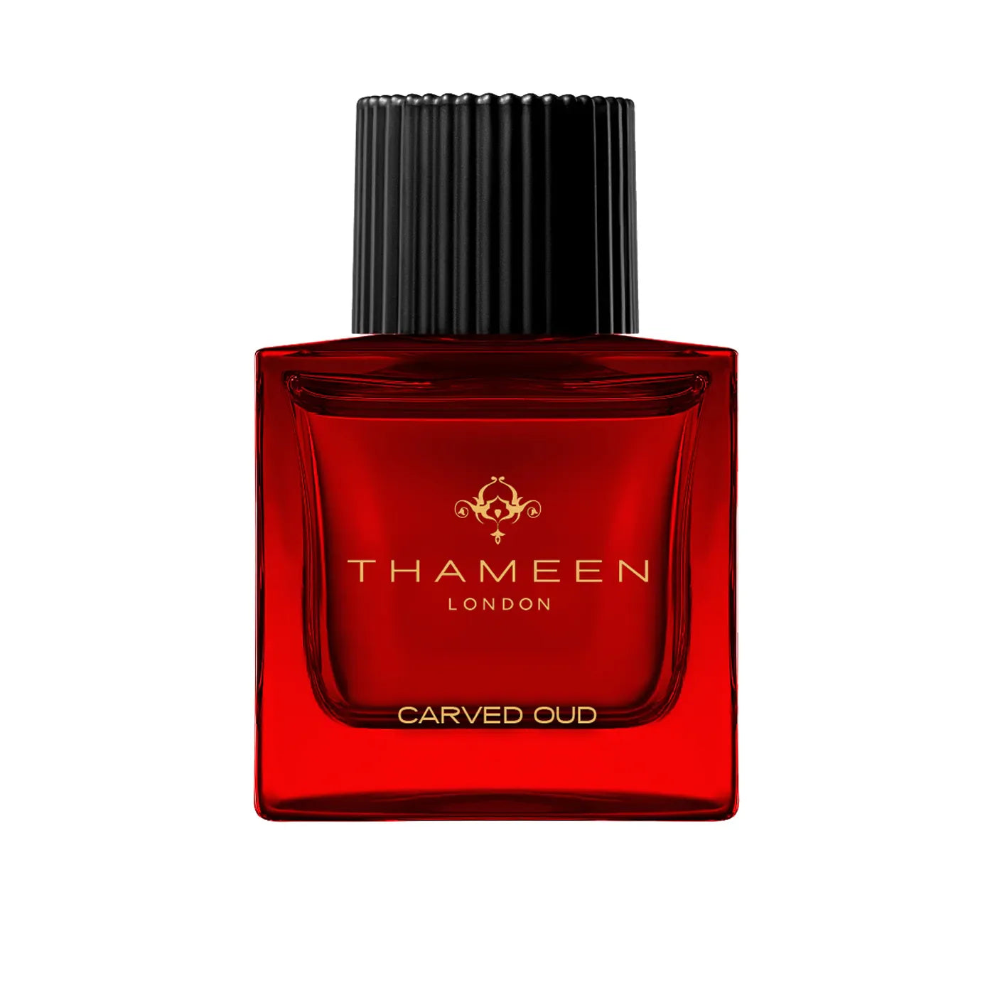 Red Carved Oud Thameen Limited Edition Extrait de Parfum Sample