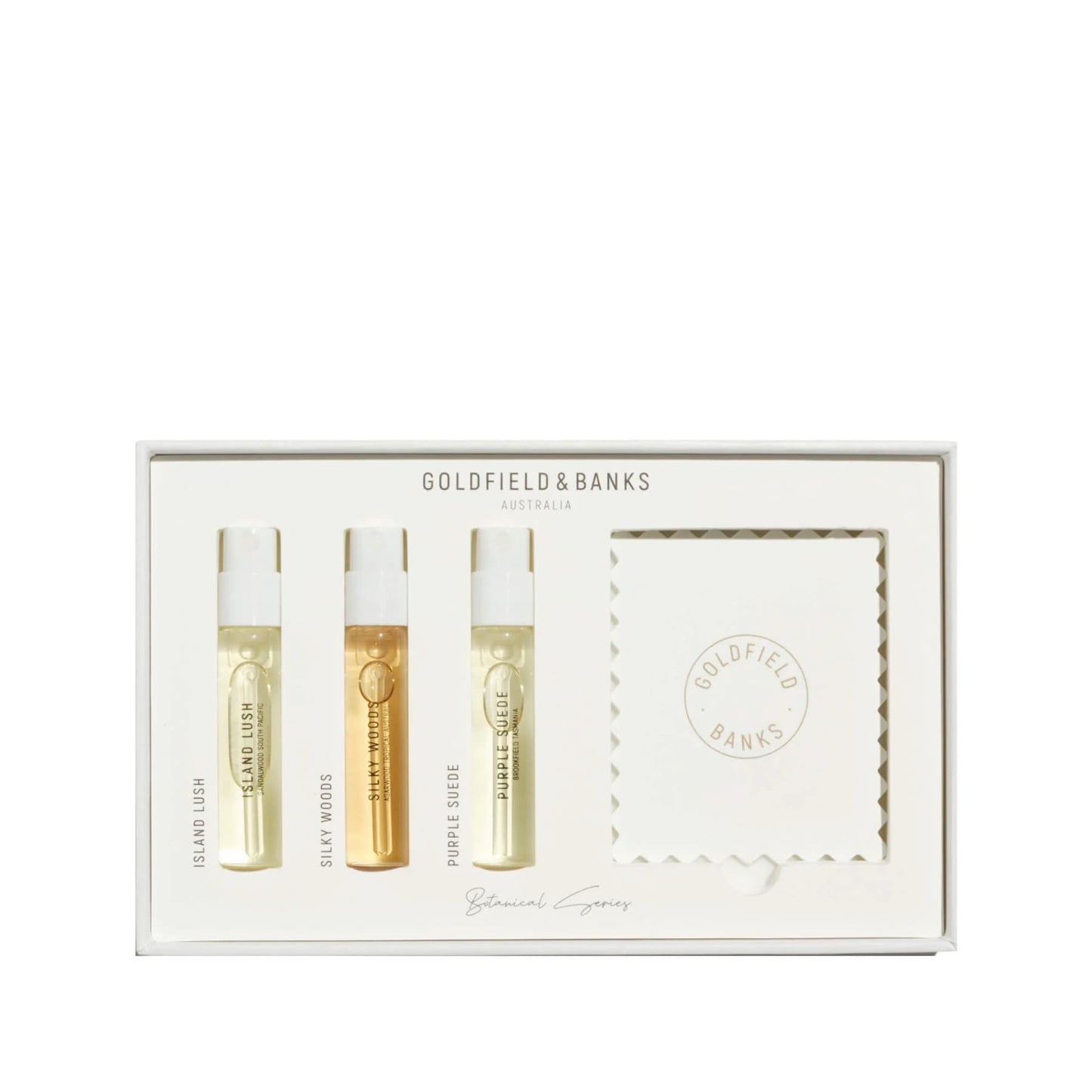 Goldfield & Banks Botanical Series Luxury Sample Collection 3x2ml