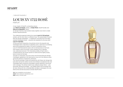 Louis XV 1722 Rosé Xerjoff Eau De Parfum 50ml