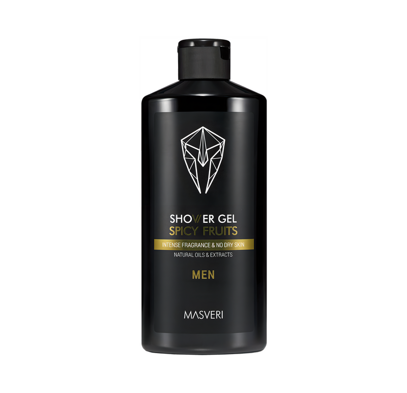 Masveri Dusjsåpe- Spicy Fruits 300 ml- Tuxedo.no - Nettbutikk - On Demand Barbers Oslo Norway