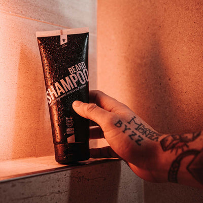 Angry Beards Jack Saloon Skjeggsjampo 250ml - Tuxedo.no - Nettbutikk Oslo Norway