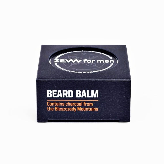 Zew For Men Kullkarbon & Kokosnøtt Skjeggbalm 30ml