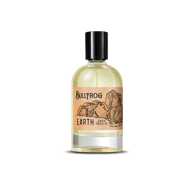 Bullfrog Elements Earth-Eau de Toilette 100ml- Tuxedo.no - Nettbutikk - On Demand Barbers Oslo Norway
