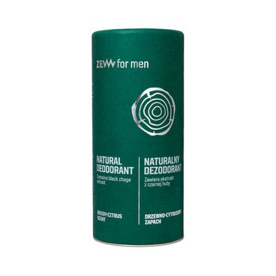 Zew For Men Naturlig Deodorant med Svart Chaga