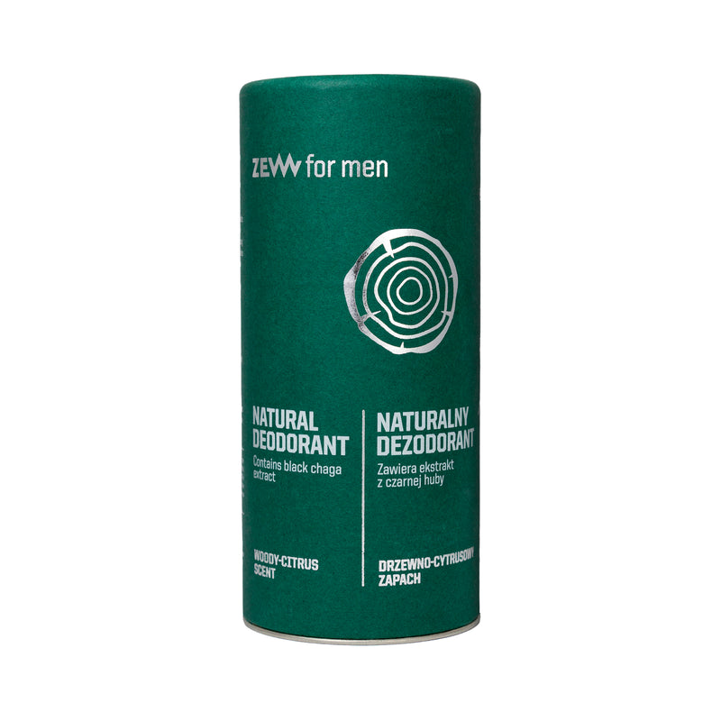 Zew For Men Naturlig Deodorant med Svart Chaga