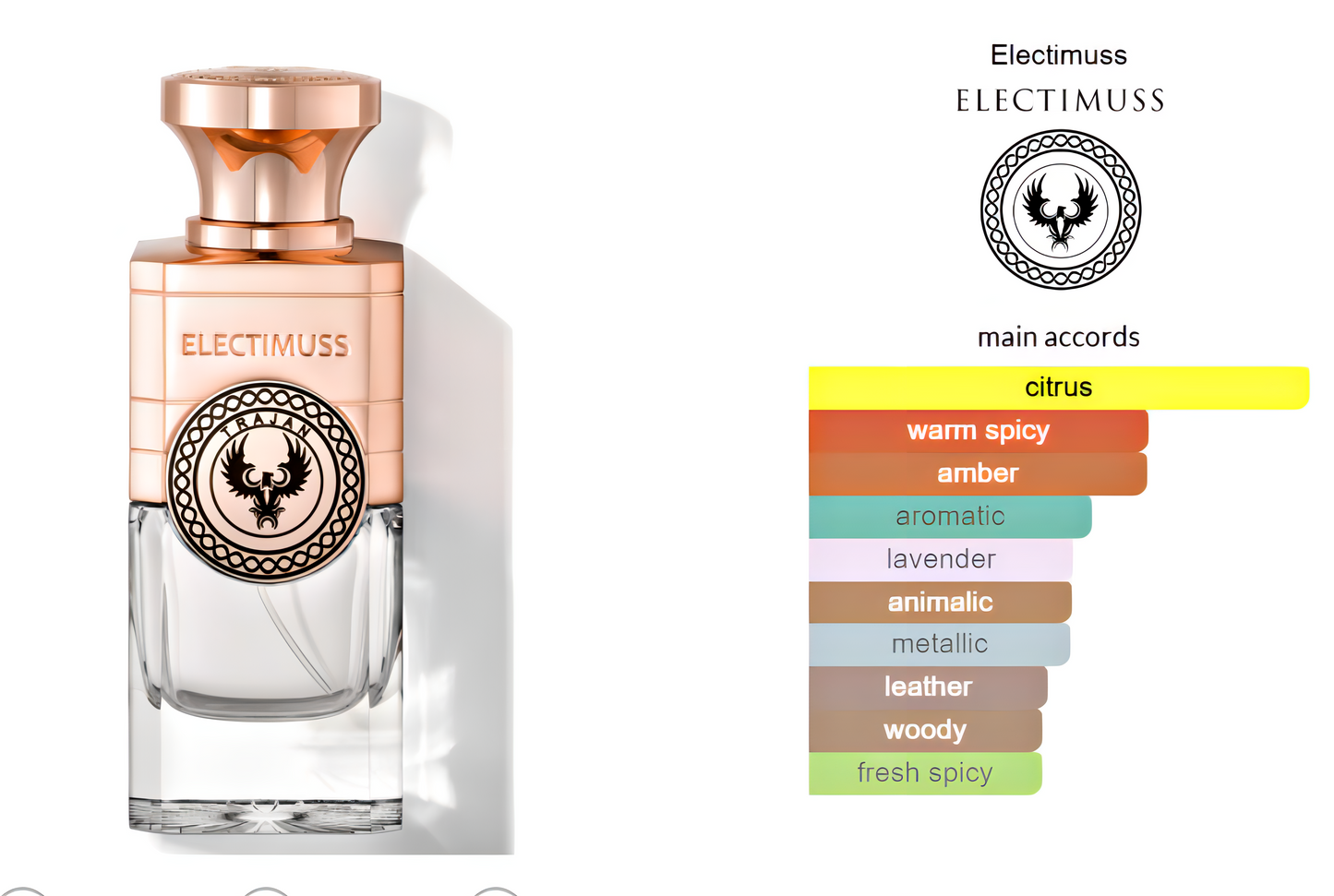 Trajan Electimuss London Extrait de Parfum Sample 2ml