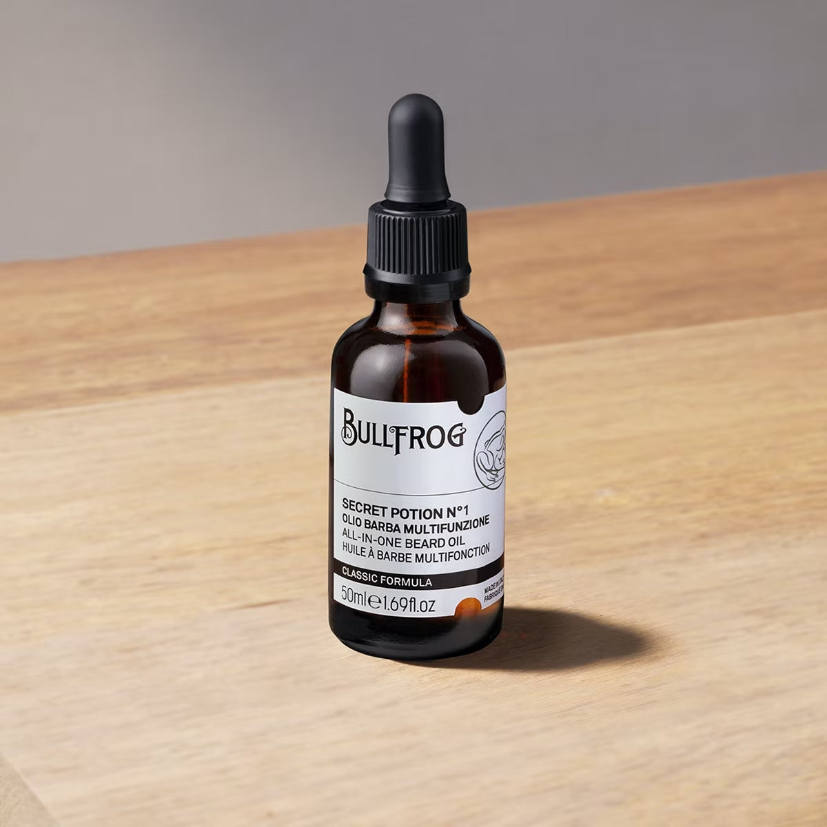 Bullfrog Secret Potion N.1 Skjeggolje 50ml – Tuxedo